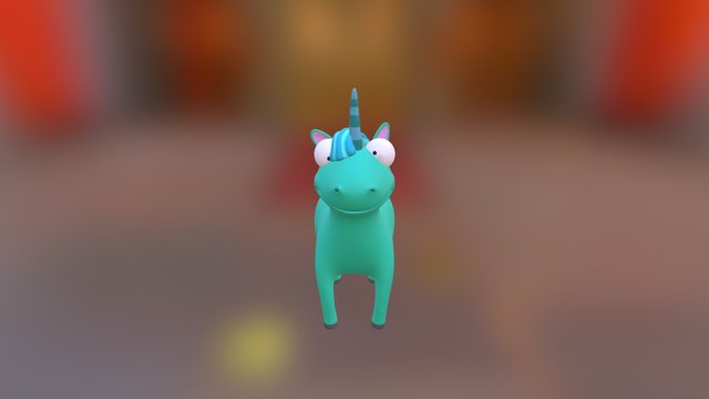 Unicorn 3D Model