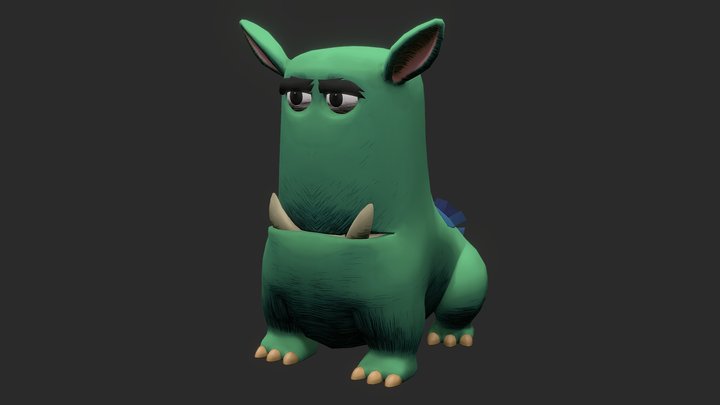 Dog 3D Model