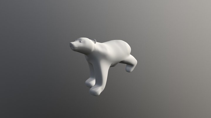 ice bear 3D Model