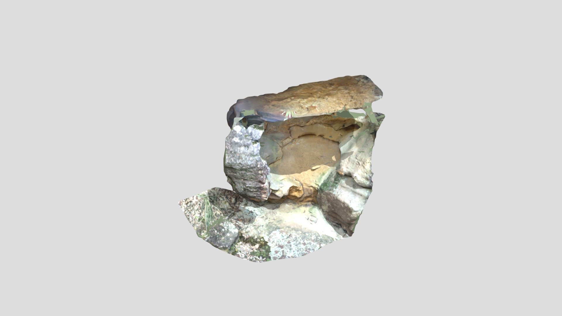 Sandstone Weathered Cave