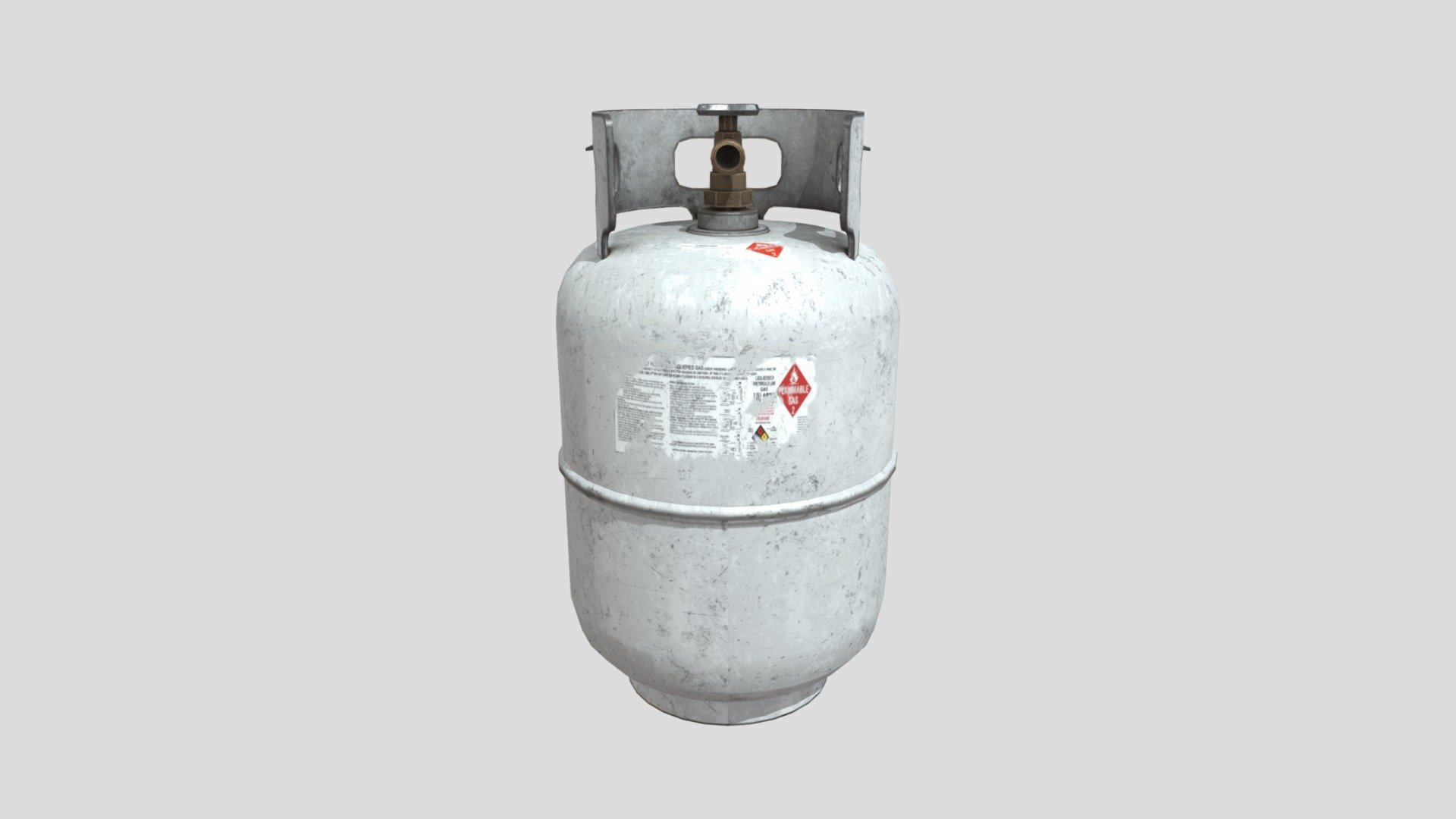 Propane Cylinder - 3D model by 3dbasket [6a8ea41] - Sketchfab