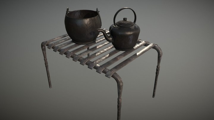 Cooking Utensils 3D Model