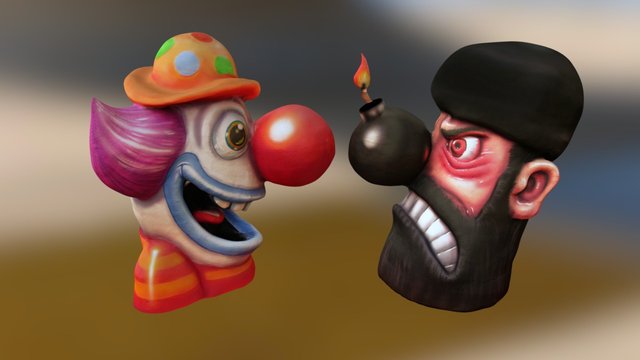 Jeck Terror (Duesseldorf Carnival 2016) 3D Model