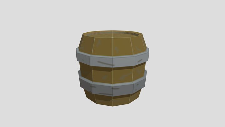barrel_tx_EX 3D Model