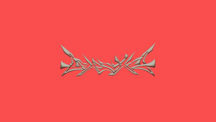 tribal 3D Model