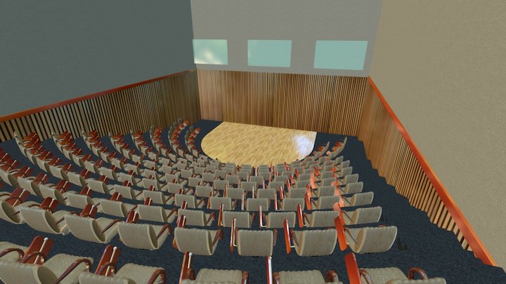 LOC- Auditorium-v3 3D Model