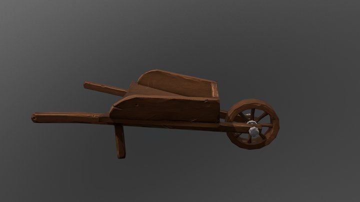 wheelbarrow 3D Model