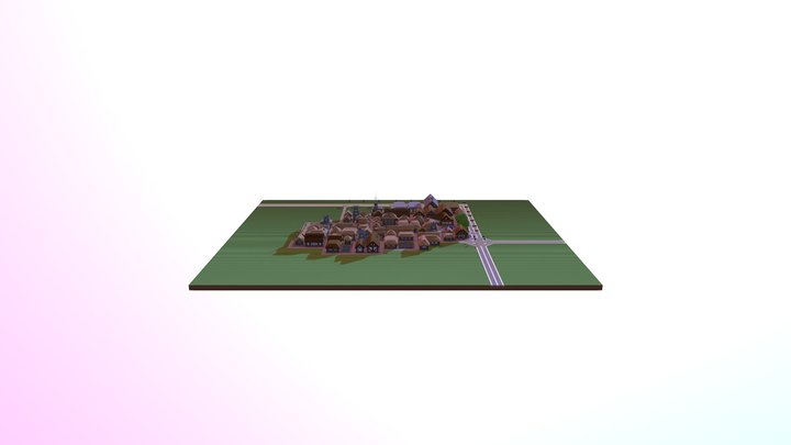 Town Part 3 3D Model