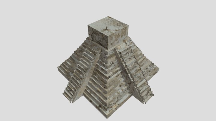 chichen itza 3D Model