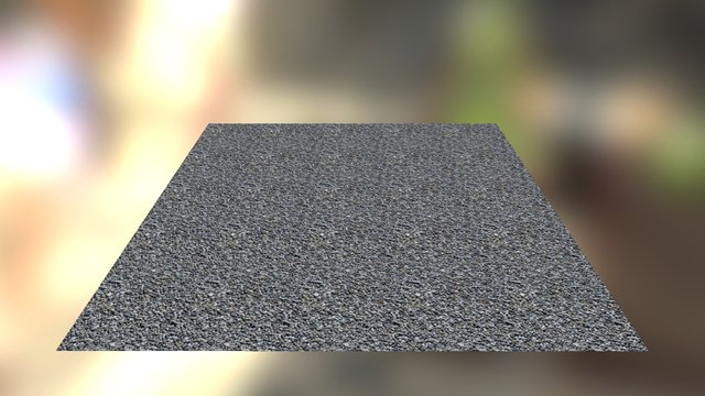 Ground Texture Photo 3D Model