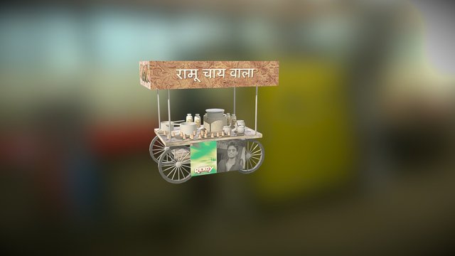 Thela Gadi 3D Model