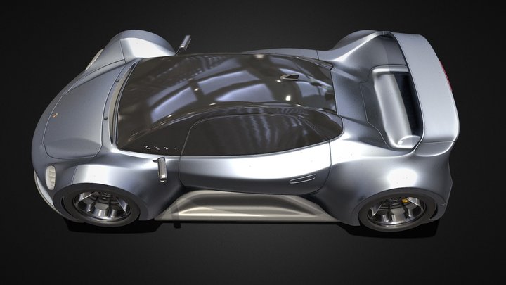 Porsche Lycan - Concept Car 3D Model
