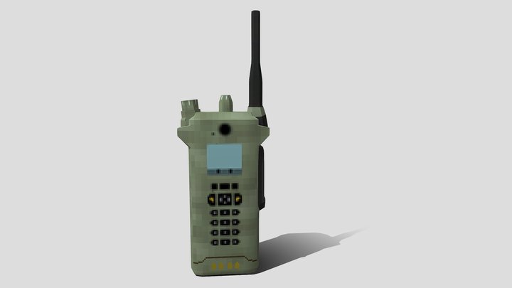 Radio 3D Model