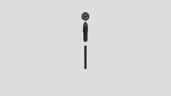 Pistolet Makarova – Modello 3D gratuito STL