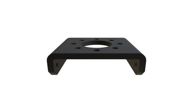 RobotGeek Servo Side Bracket 3D Model