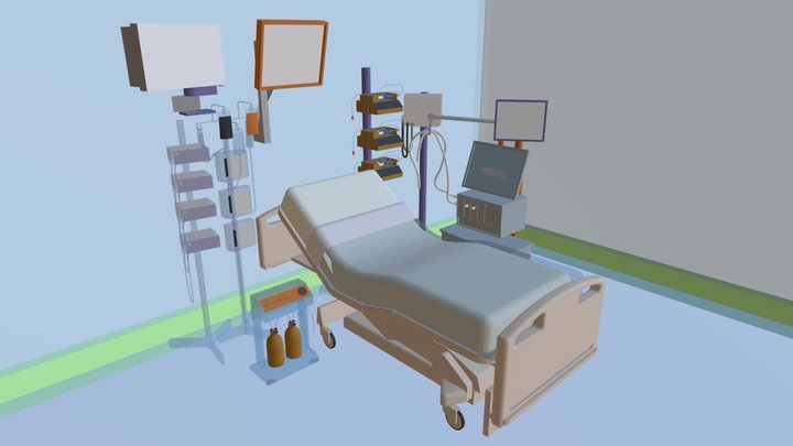 UTI 1 ADULTO V19 3D Model