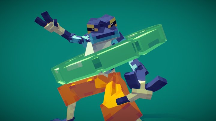 Ranno: The Poisonous Pacifist 3D Model
