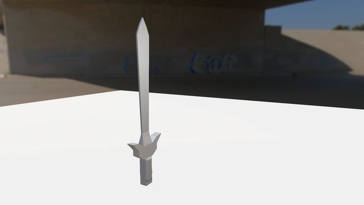 Random sword 3D Model