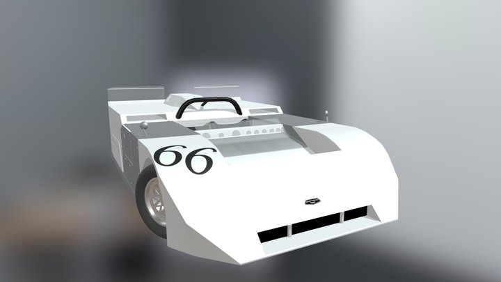 1970 Chaparral 2J 3D Model