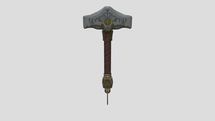 Mjolnir (God of War) 3D Model