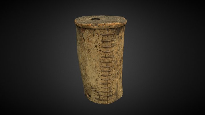 Colmena de corcho / Hive made of Cork. 3D Model