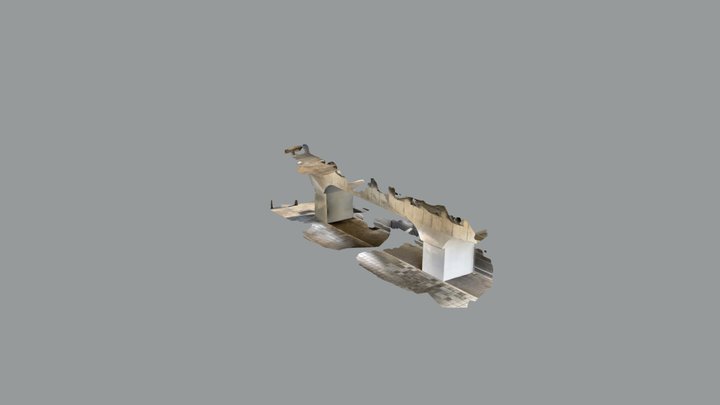 ラーメン式橋脚 3D Model