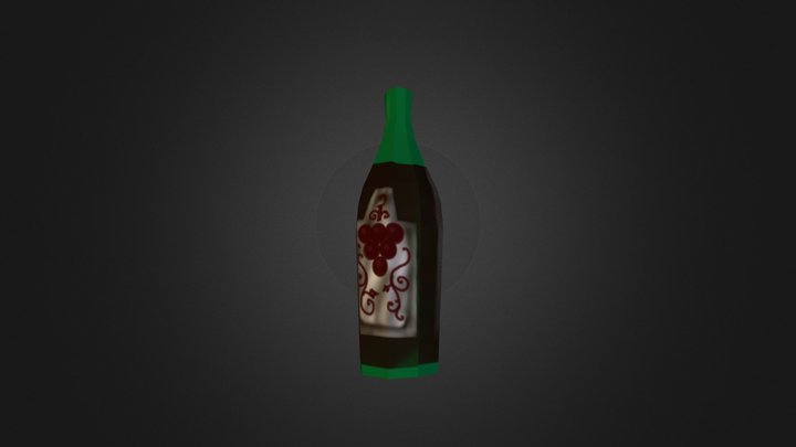 Wine 3D Model