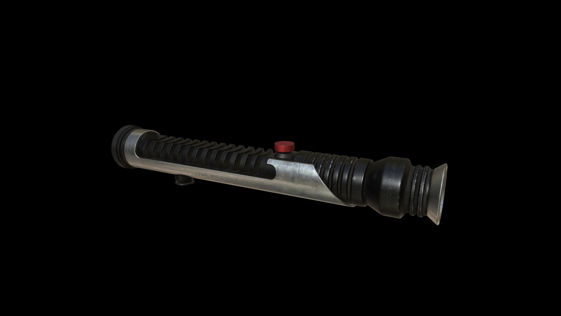 3D model Qui Gon Jinn Lightsaber VR / AR / low-poly