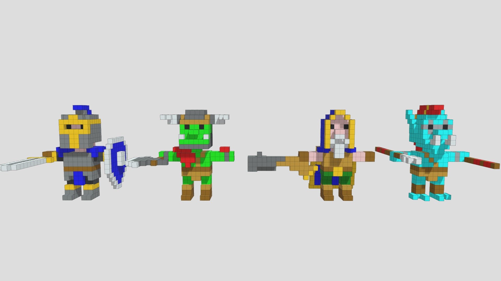 Warcraft III - Tow Heads Humans & Orcs