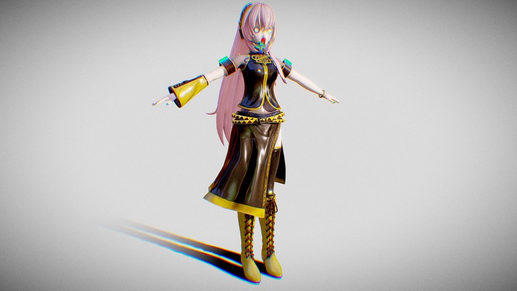 Hatsune Miku Proyecto Diva Mega Mix A 3d Model Collection By Mega Mix Oscar3dmodel Sketchfab 2476