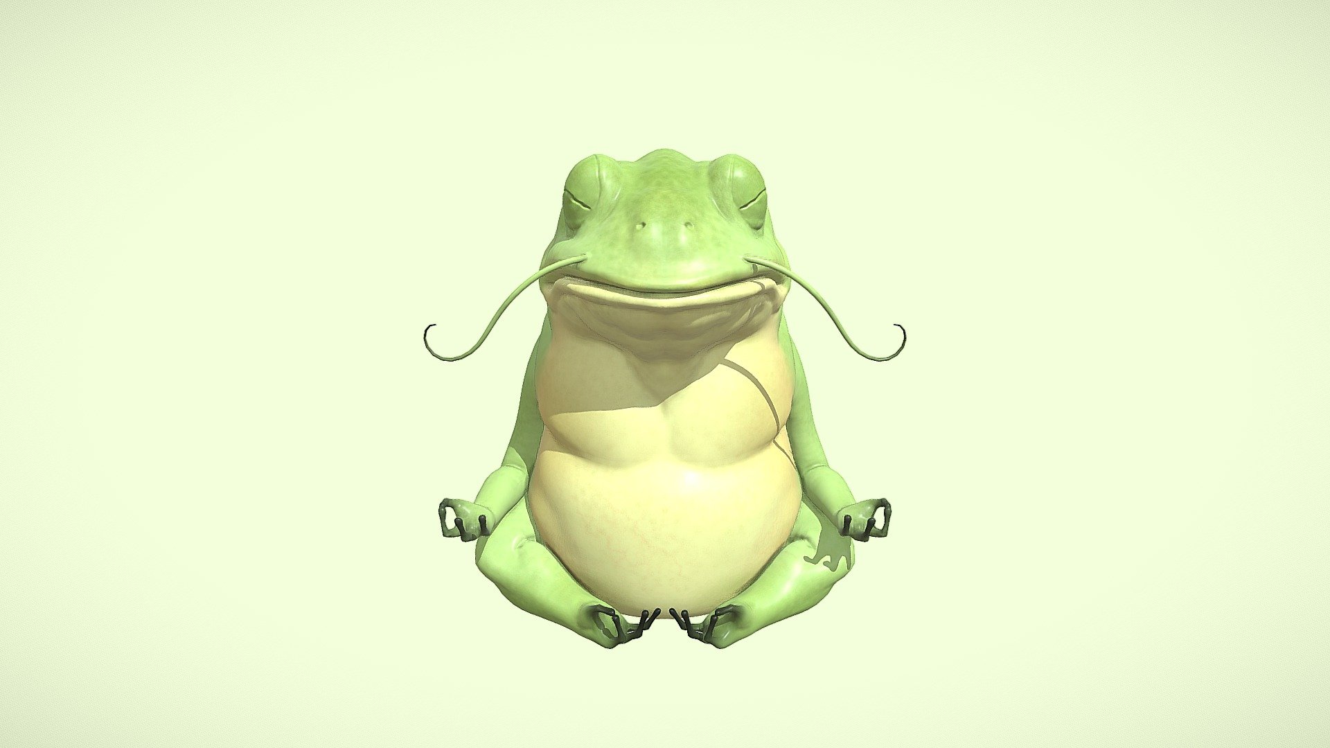 ArtStation - Zen Frog