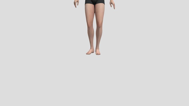 Tifa dancing 3D Model