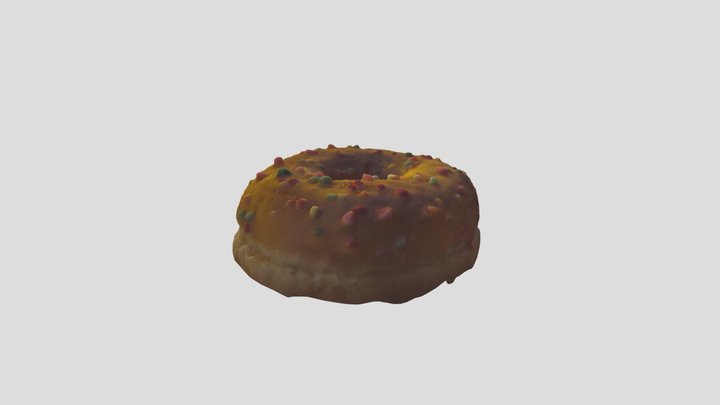 Donut 3D Model