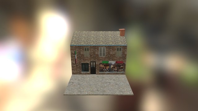 House_Pizzaria 3D Model