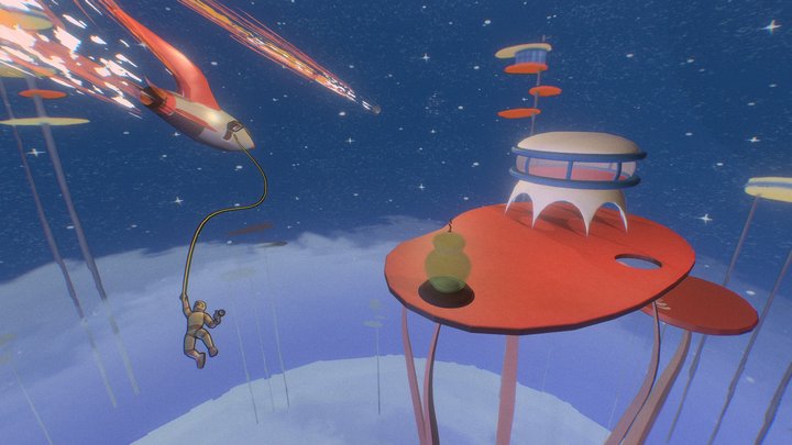 Space Diorama from the 1960s 3D Model