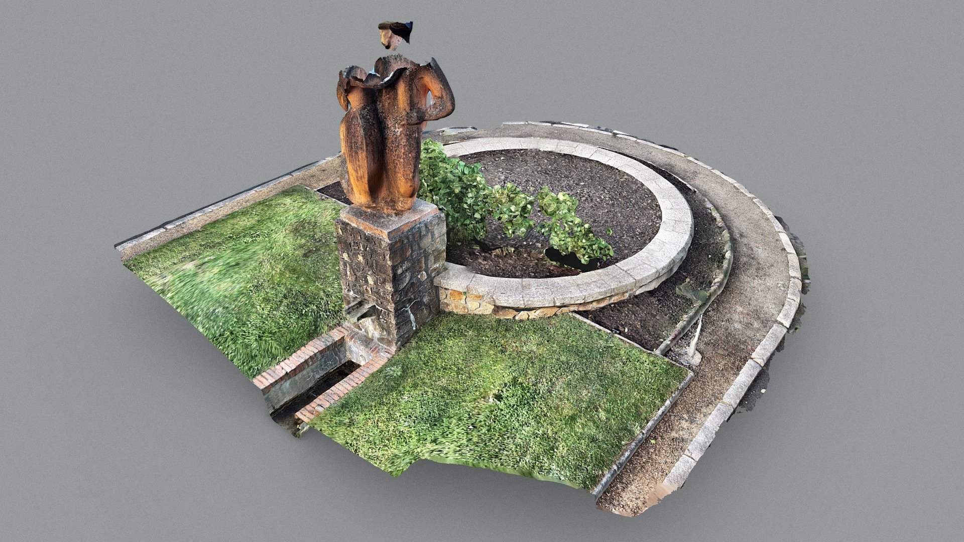 Statue in La Roche-sur-Yon