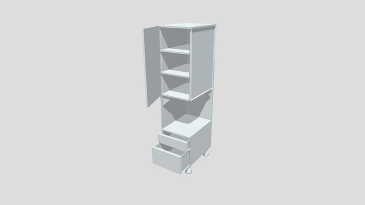 Nochero alto 3D Model