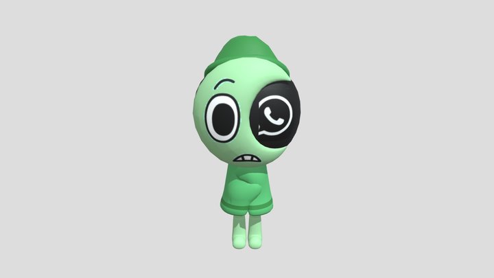 WhatsApp Astro dandy world 3D Model