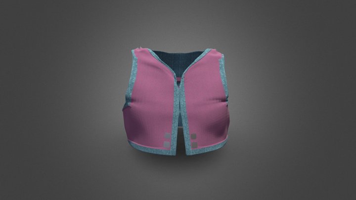 Abrazo de Salud - Chaleco 3D Model