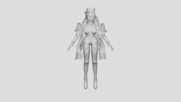 Fantasy Character Project 3D Model