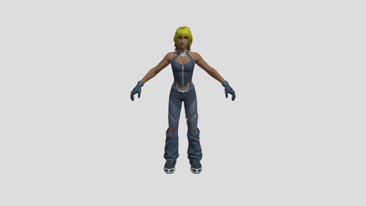 Hana - Fortnite Skin – Gratis 3D-model STL