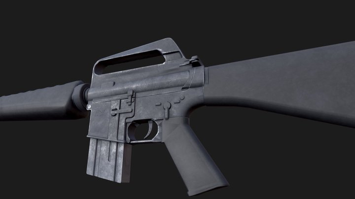 M16 3D Model