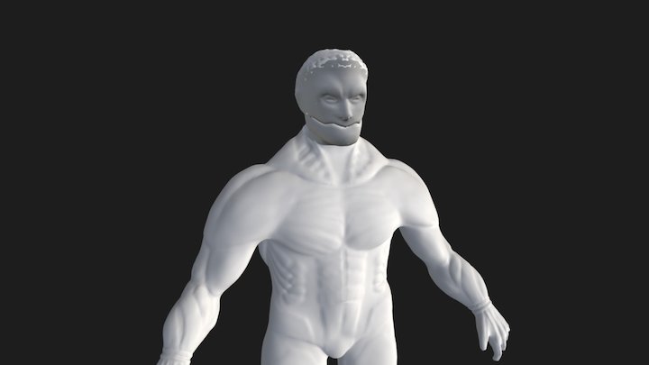Armored titan 3D Model