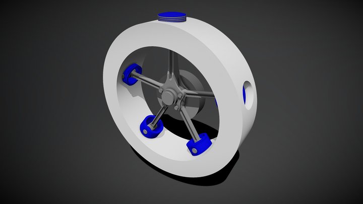 Radial Engine Assembly