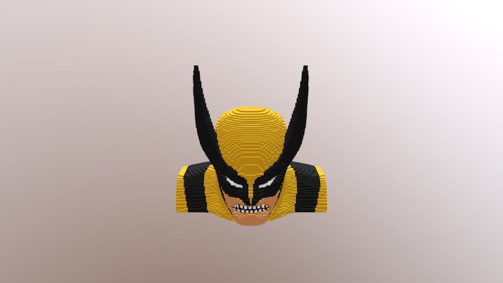 Wolverine 3D Model