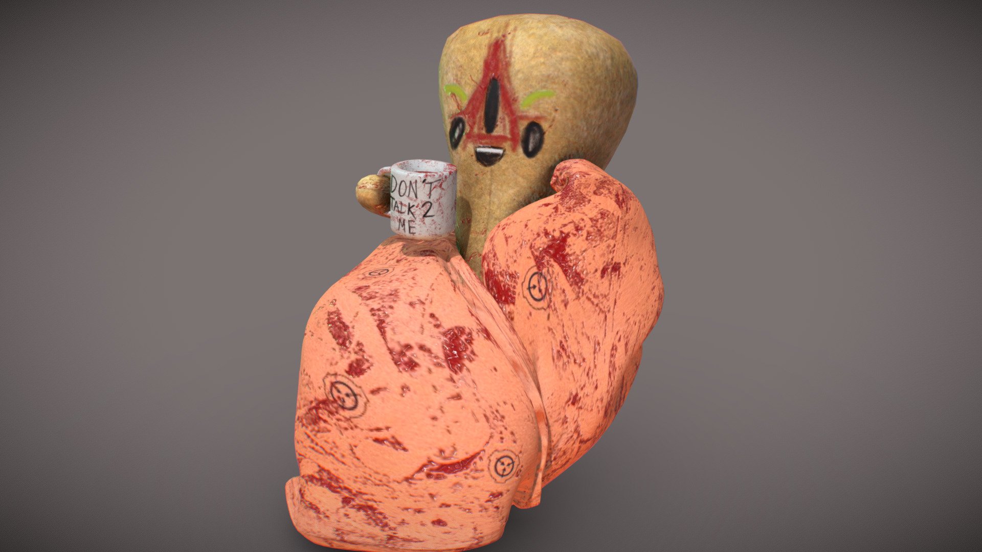 STL file SCP 173 - In containment 🥜・3D printable model to download・Cults