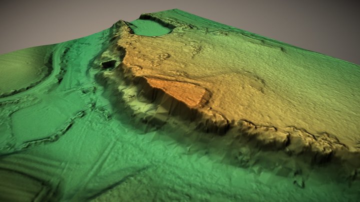 Craster Heugh, Northumberland (UK) – Modello 3D gratuito STL