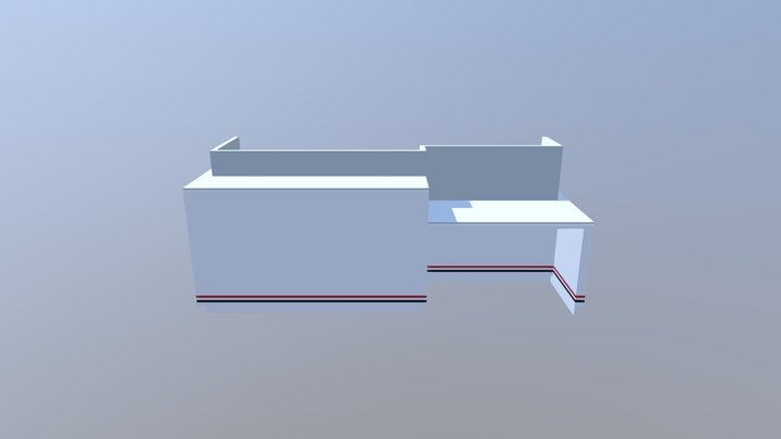Mueble Caja 3D Model