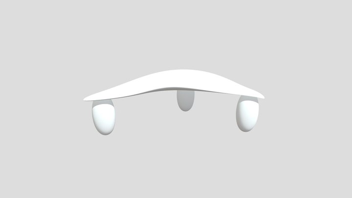Computer Desk model for gtag fan game 3D Model