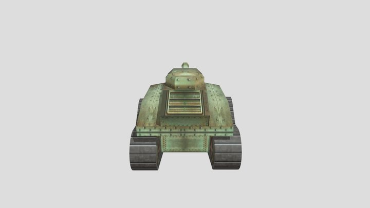 final tank styled 3D Model